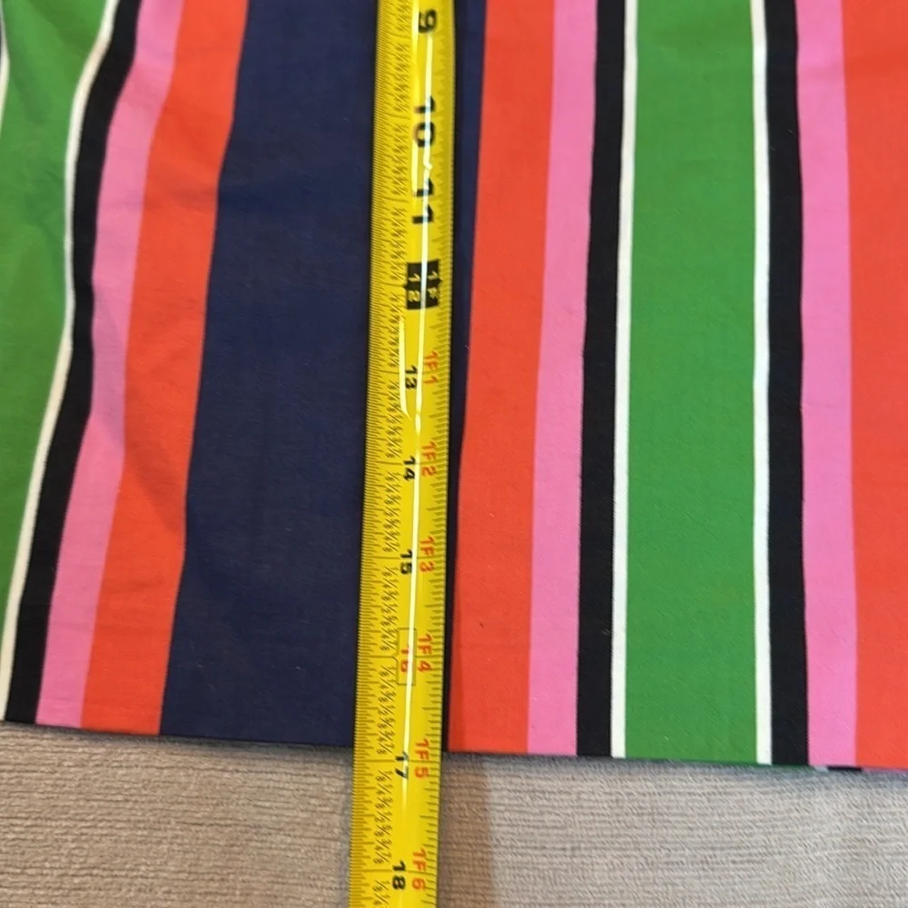 Trina Turk Free Time Mini Skirt Women's Size 4 Portofino Striped Pencil Lined